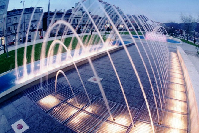 广场喷泉--跳泉--波光装置