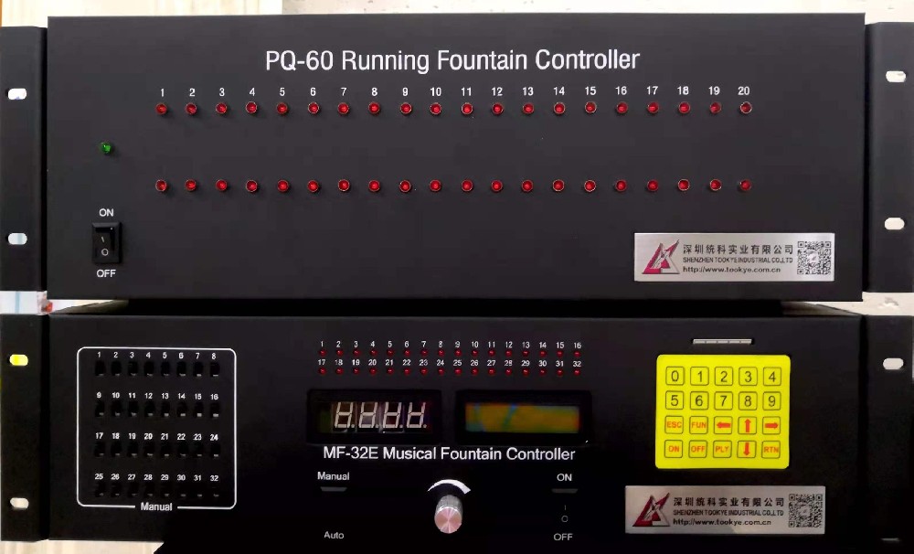 喷泉工程调试--PQ60高精度控制器